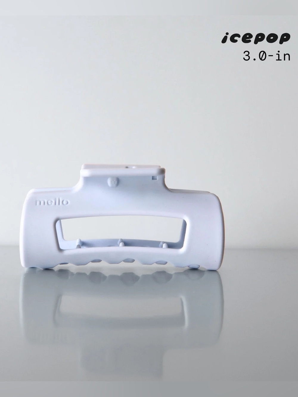 Mello Cloud Clip 3” Mini Icepop Fine Hair Car Safe Claw Clip NIB